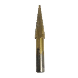 四溝鍍鈦階梯鑽 03~13MM