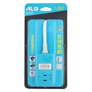 ALD延長線 1.8M C09N 1開3插2P