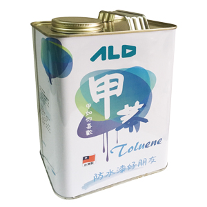 ALD甲苯 長方桶 2.5L